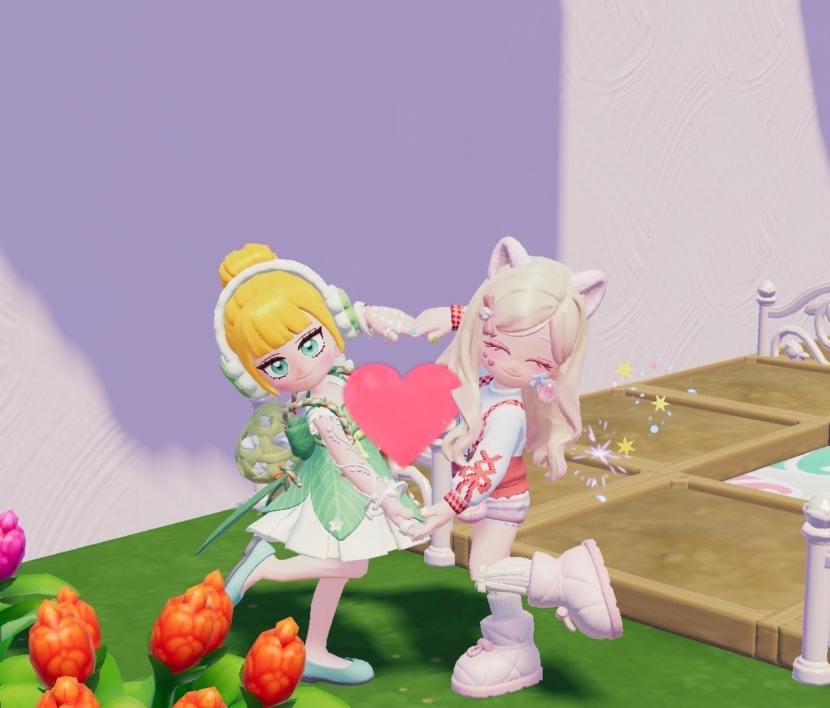 chocou___tan's tweet photo. 昼休み終わるギリギリに滑り込み会えたー🥺❣️フレレベル上がったの🫶🏻またゆっくり撮影会したりお話ししようね☺️

#ハートピアスローライフ #heartopia https://t.co/ahistVfSR9