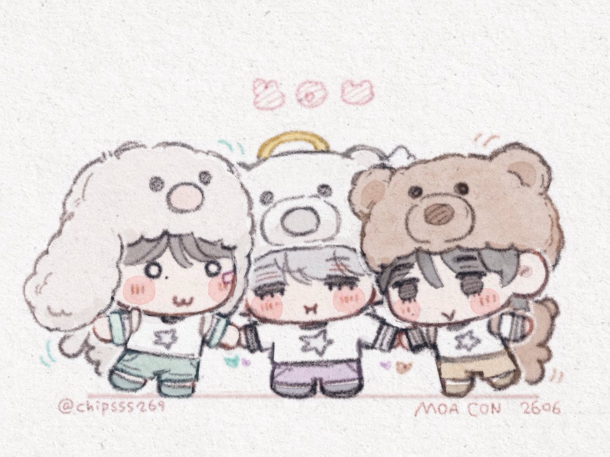 chipsss269's tweet photo. 🐰🐧🧸
毛绒绒汪汪z～
#SOOBIN #HUENINGKAI #BEOMGYU 
#TXT #TXTfanart https://t.co/2ITV8UiLge