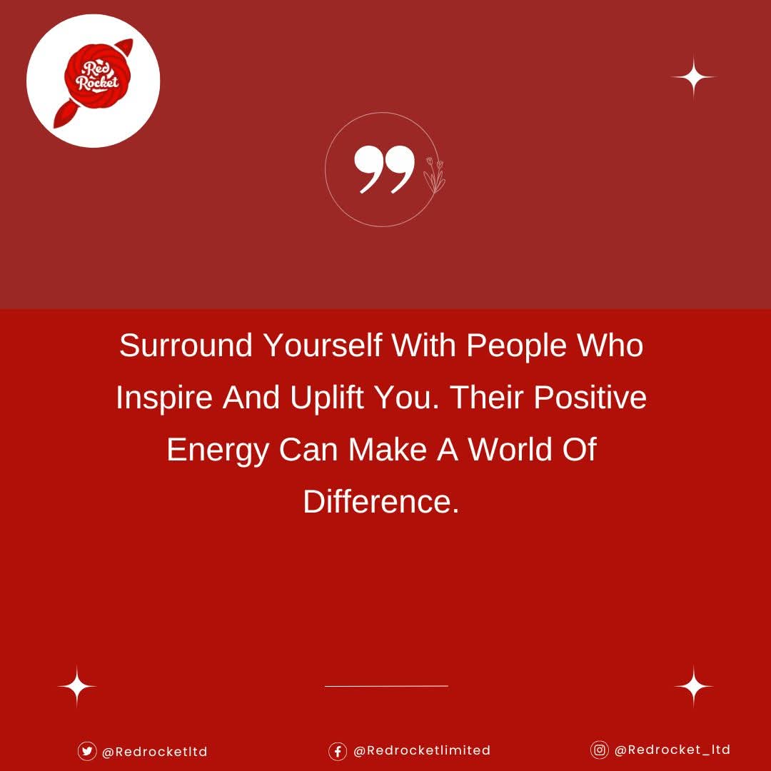 redrocketltd's tweet photo. Surround Yourself With People Who Inspire And Uplift You. Their Positive Energy Can Make A World Of Difference.

Contact us via DM or enquiry@redrocketng.com 
Call +234-813-333-6495
 #haulageservices #aggregates #RedRocket #Motivation #haulage https://t.co/FFDXbGMLPz