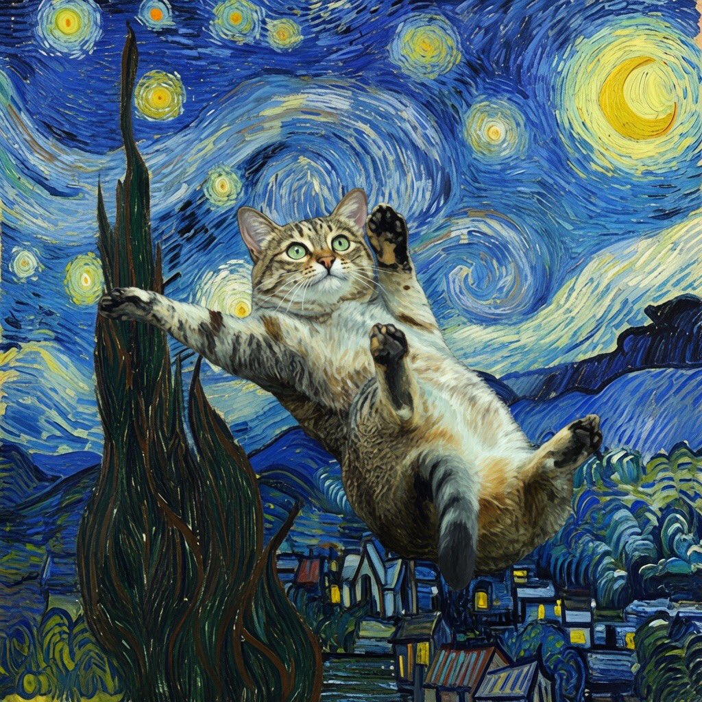 Mayandeval's tweet photo. これはX史上最高の猫ミームになるだろう。 https://t.co/nk9eEX609z