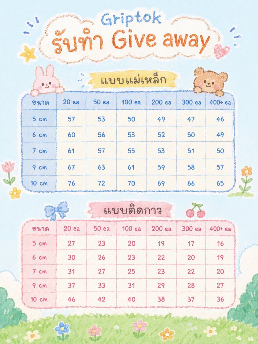 katxpppat's tweet photo. 💜 Pls RT 💜

รับผลิต Giveaway ✨

🪭 PVC Fan
• แบบกลม
• แบบไดคัท

📱 Griptok
• แบบติดกาว
• แบบแม่เหล็ก

#รับทำของแจก
#รับทำGiveaway
#รับทำพัดPVC
#รับทำGriptok
#BTS_WORLDTOUR_BANGKOK https://t.co/fCQ2CLzs9E