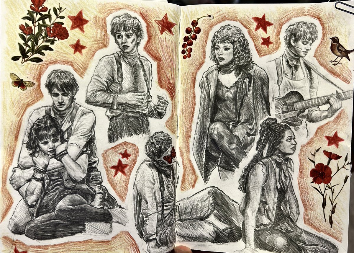 lovve_buzz's tweet photo. hadestown spread number ✌️ https://t.co/h0BNETHwzt