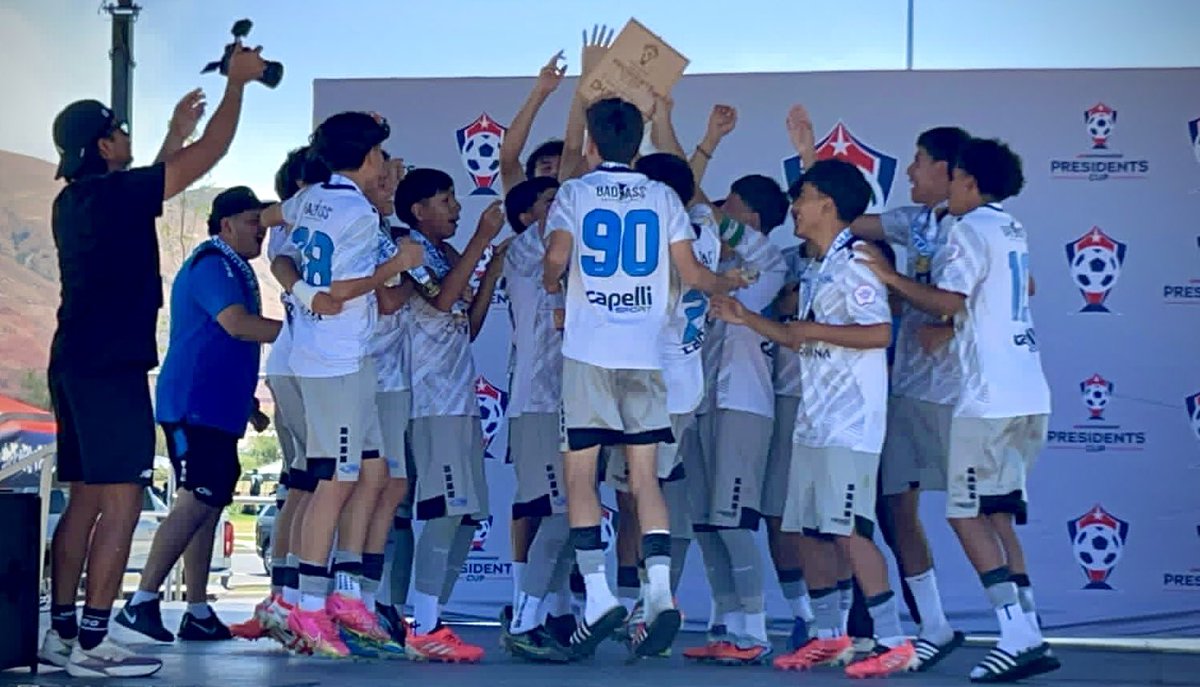 RoRisig2027's tweet photo. Helped our Nevada Rush ‘09 Blue squad conquer the @USYouthSoccer #Western #PresidentsCup #Regionals U17 Championship!! Epic weekend in Salt Lake City! 

Edged ahead and came to #ClaimTheCup 

✅ vs Box Elder United 
✅ vs Colorado Rush 
✅ vs Madison FC 
✅ vs Crusaders FC 🏆 https://t.co/s8GnmdVGd9