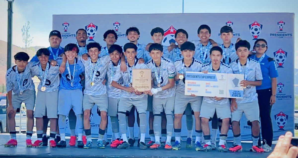 RoRisig2027's tweet photo. Helped our Nevada Rush ‘09 Blue squad conquer the @USYouthSoccer #Western #PresidentsCup #Regionals U17 Championship!! Epic weekend in Salt Lake City! 

Edged ahead and came to #ClaimTheCup 

✅ vs Box Elder United 
✅ vs Colorado Rush 
✅ vs Madison FC 
✅ vs Crusaders FC 🏆 https://t.co/s8GnmdVGd9