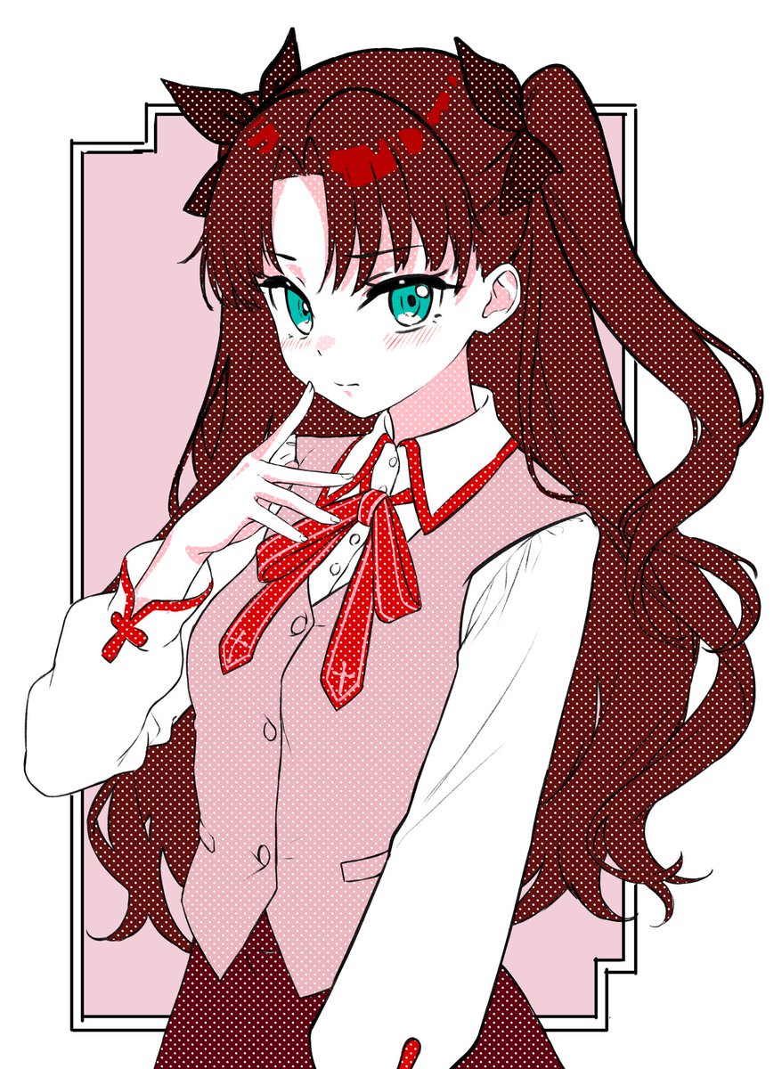 Mashaer1548298's tweet photo. #100日チャレンジ 
day67 ハート💓
#fgo #遠坂凛 https://t.co/X3gw2CJIvZ