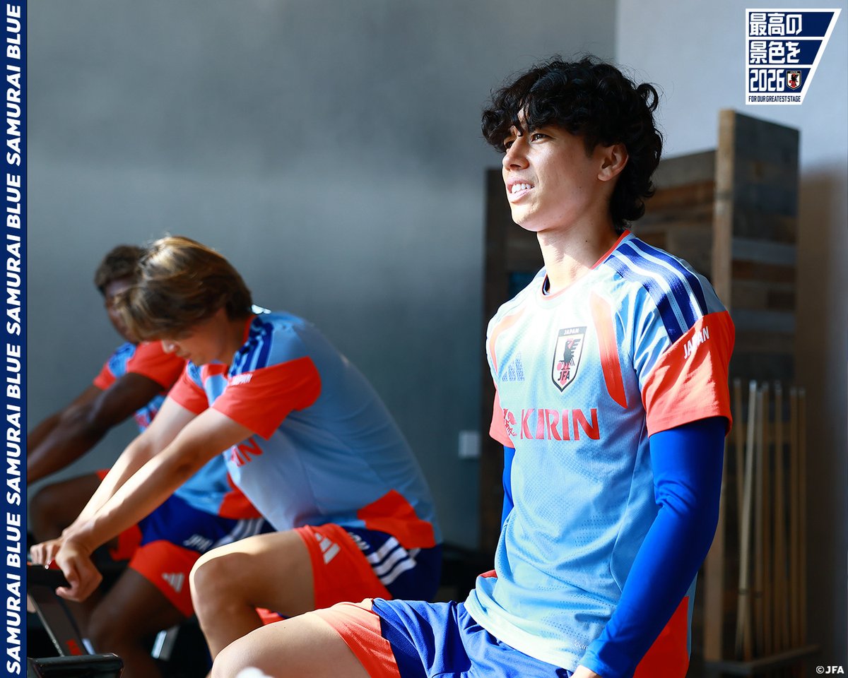 jfa_samuraiblue's tweet photo. スウェーデン戦に向け、リカバリーメニューを消化🔄

伊東純也｜中村敬斗
堂安律｜田中碧

#最高の景色を #サッカー日本代表 https://t.co/K4UBax0VIp