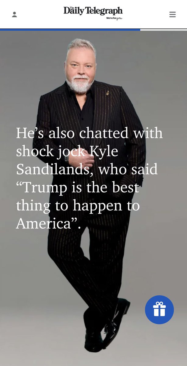 colonelhogans's tweet photo. Someone tell Kyle Sandilands that Trump has taken food and healthcare from millions of Americans. 

Cost of food and fuel has gone UP since he took office. 

He promised no new wars, but attacks Iran. 

Has accumulated the highest debt by any American president in history. https://t.co/sT3LCjLYSb