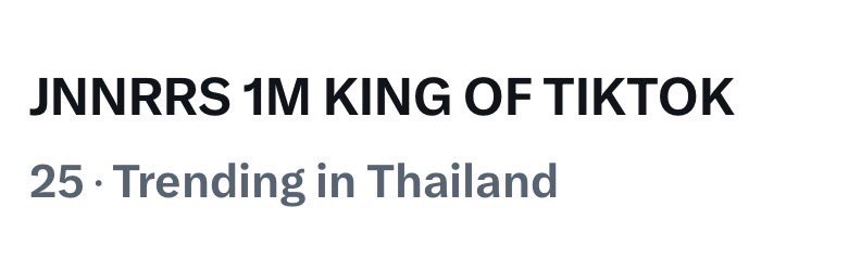 Thej_Juniors's tweet photo. 📝 11.23 AM

Keyword 
📈 No.25 Thailand 

มีมี่เก่งมากคับ สามารถแสดงความยินดีให้กับจูเนียร์ได้ตลอดทั้งวันเลยน้า🌞💛

JNNRRS 1M KING OF TIKTOK

#JuniorDaoTiktok1M https://t.co/5gc8KVvuJW