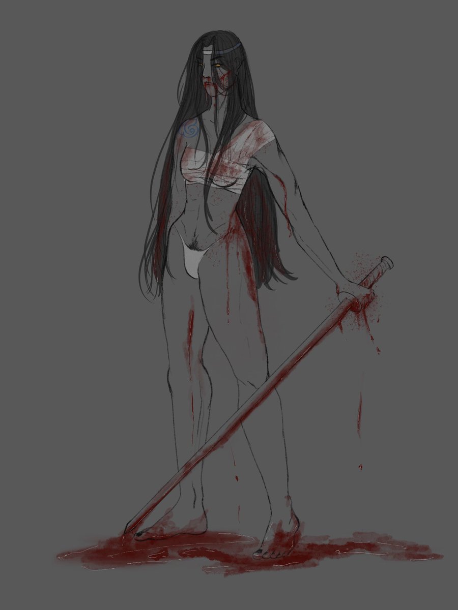 Anaxyat's tweet photo. Give this woman her omega back. The body count is becoming embarrassing... She's ripping throats off at this point https://t.co/sRbopovSuC