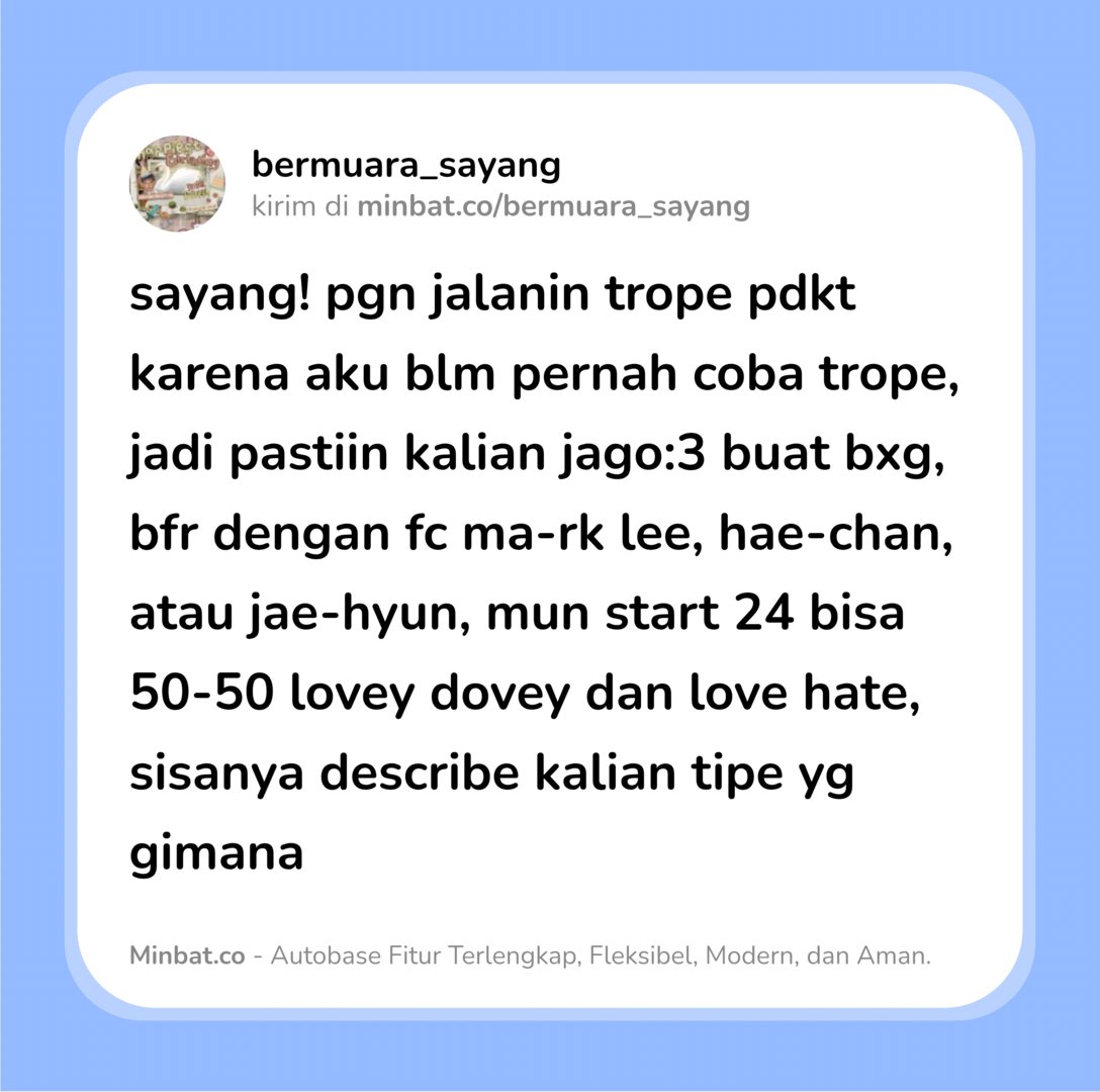 BERMUARA. tweet media