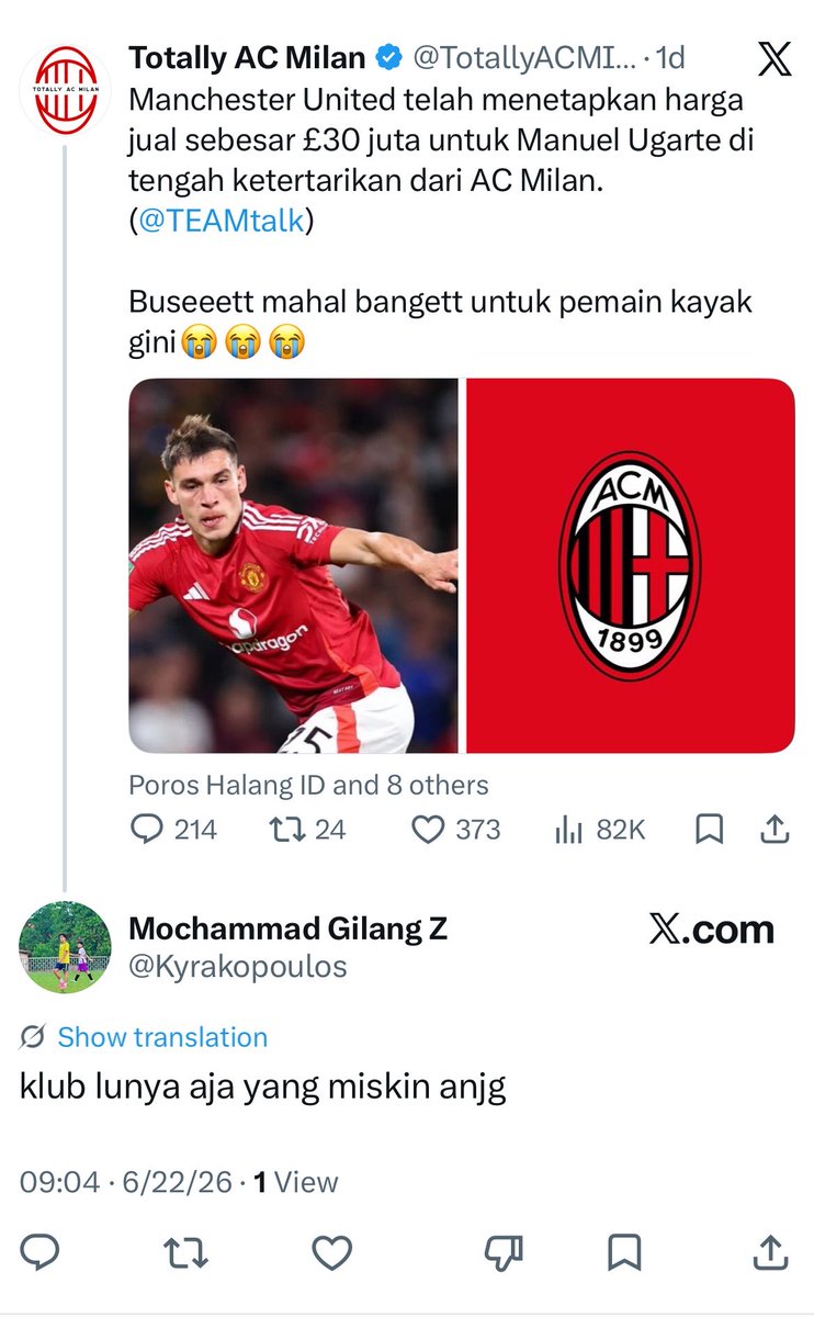Totally AC Milan tweet media