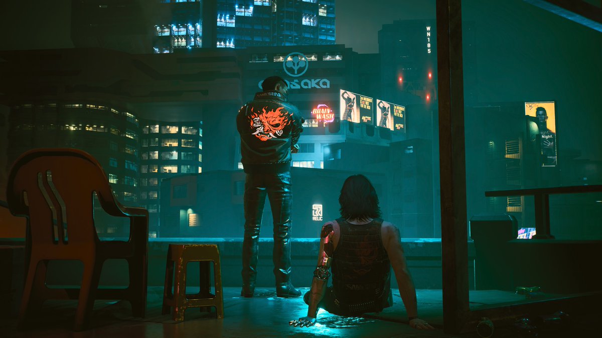 wake_me122's tweet photo. "I saw corps strip farmers of water and eventually of land. Saw them transform Night City into a machine fueled by people's crushed spirits, broken dreams and emptied pockets."

- Johnny Silverhand https://t.co/2UqxqbjLXN