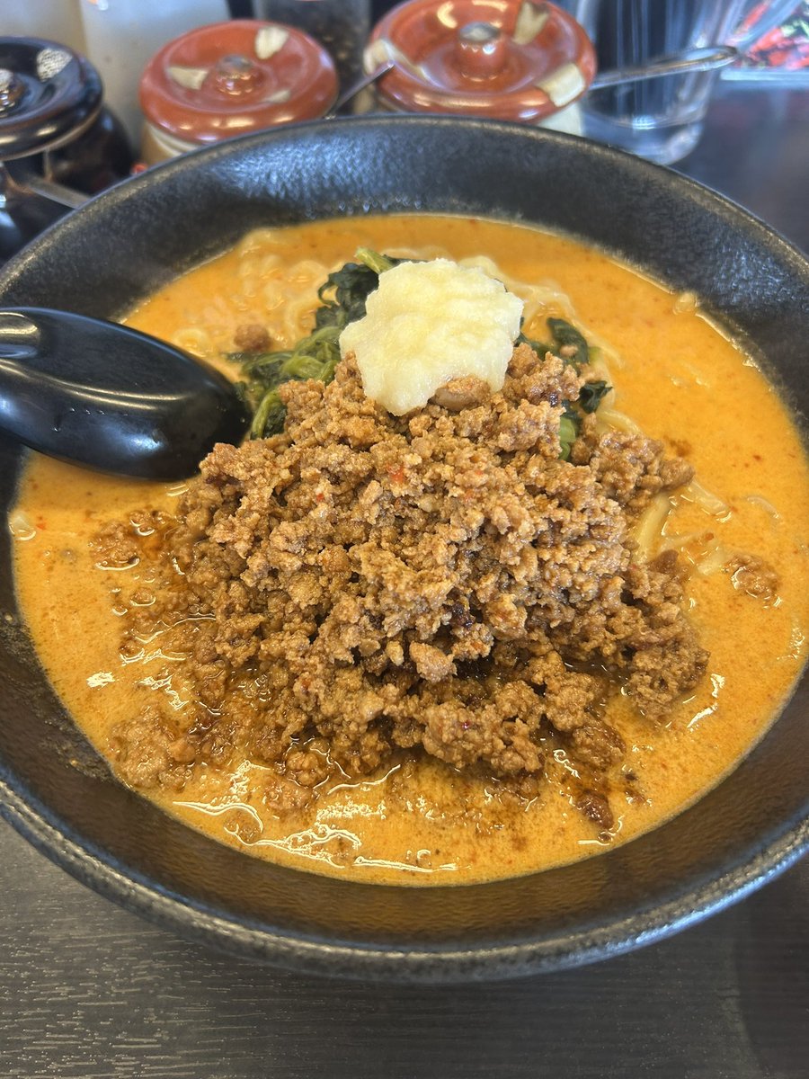 junk5315's tweet photo. やっと天竜来れた
入門編の辛さで食べたけど美味かった😋
上の辛さ食べたくなるじゃん https://t.co/PmLp5xdsBs