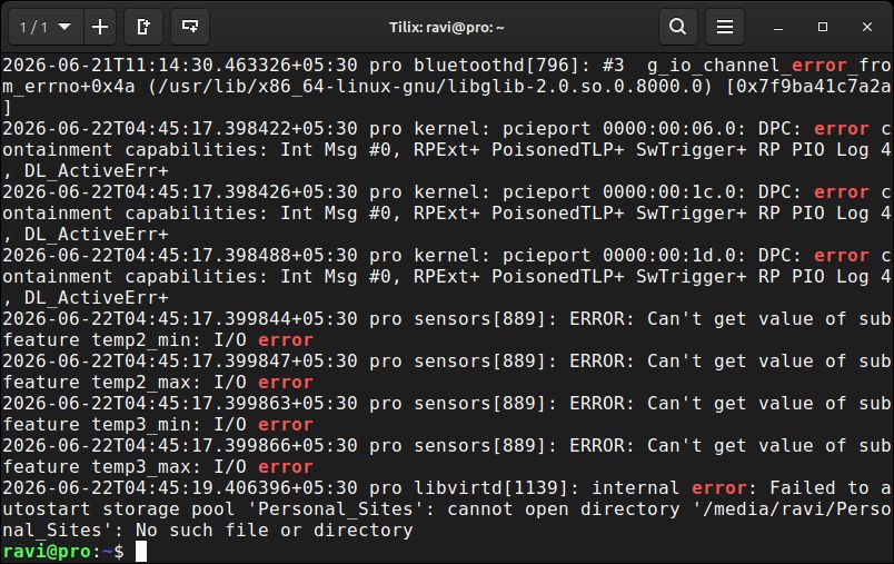 tecmint's tweet photo. 💡 Quick Linux Tip #24

Looking for a specific word inside a file?

Try:

grep "error" /var/log/syslog

This shows all lines that contain the word "error".

You can replace "error" with any word you want to search for.

Examples:

grep "failed" /var/log/syslog
grep "warning" /var/log/syslog
grep "login" /var/log/auth.log

Instead of reading the entire file, Linux finds the matching lines for you.

A huge time saver when checking logs.

Follow @tecmint for more #LinuxTips