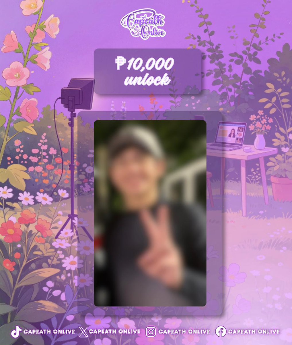 capeathOnlive's tweet photo. Unlock a Special Heath update and to help our donation drive for our upcoming new project promotion YMFS for Capeath! 💜

Reach our 15k goal and gain access to an unseen video where you'll get to witness the moment that made Heath kilig. As of now we have 6,601 / 15,000.
 
Every peso counts. Let's unlock this memorable update together! ✨

#capeath #YMFS