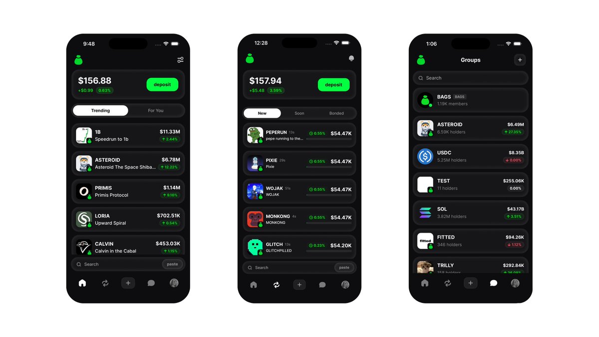 BagsApp's tweet photo. New updates live now in the bags mobile app. https://t.co/V29A3oAvU4