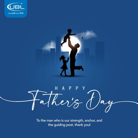 UBLDigital's tweet photo. This Father's Day, UBL celebrates every father who has been the strength behind our dreams and the anchor in our journey.
Happy Father's Day! 💙
To lodge your banking complaints, please log on to: https://t.co/dacinBVLlT
#UBL #WhereYouComeFirst #HappyFathersDay #FathersDay2026 https://t.co/abwIdICJpg