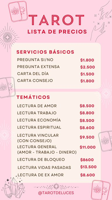 tarotdeluces's tweet photo. Este es un mensaje general, si no resuena dejarlo ir.  Si quieren una lectura personalizada les dejo mi catálogo, pueden hablarme por md! ❤️ https://t.co/pmNjfFfeDV