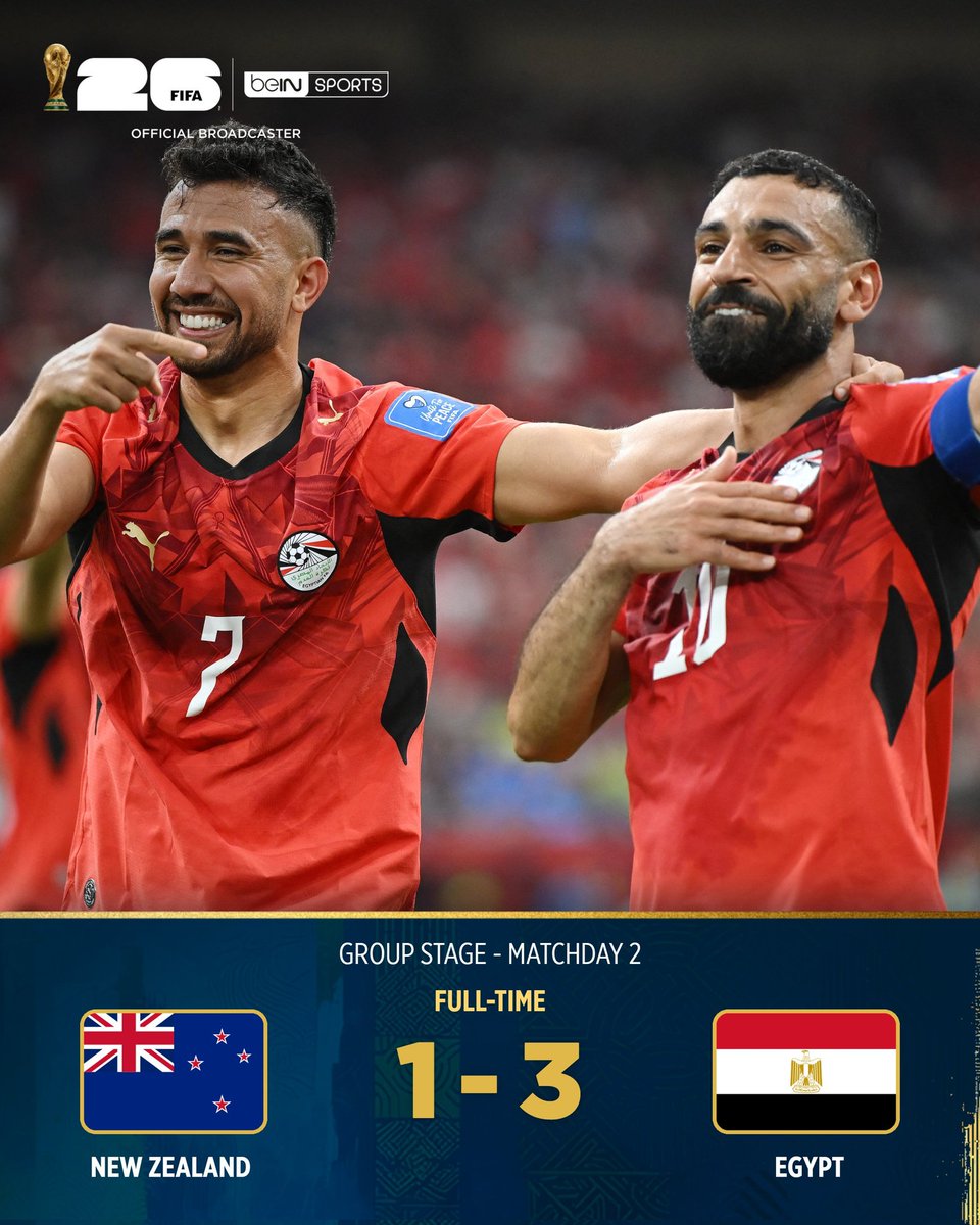 Salmon878's tweet photo. ريمونتادا تاريخية للمنتخب المصري وفوز ثمين لاداء ملحمي أثبت فيه الفراعنة إستحقاقهم صدارة المجموعة وتعزيز مكانتهم في التأهل للدور القادم.
مبرووووك لكل ل#مصر هذا الإنتصار وهذا المنتخب القادر على مقارعة الكبار وكتابة التاريخ. https://t.co/ldoHkvGZ90