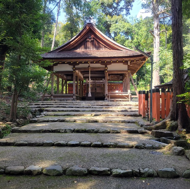 大田神社 上賀茂神社の摂社で天鈿女命（あめのうずめのみこと）を