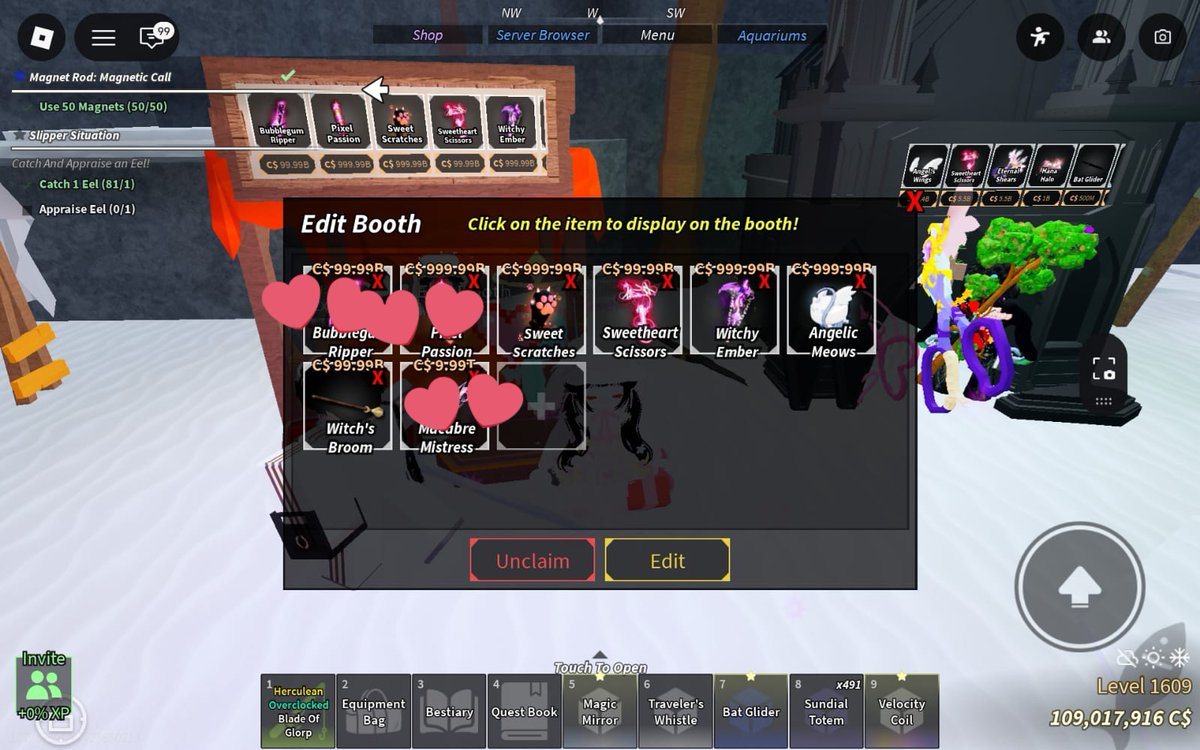 fleurwynn's tweet photo. wts fisch
sweet : 30
sweetheart: 40
witchy: 35
angelic: 10
take all 100k https://t.co/8addtUVZBP