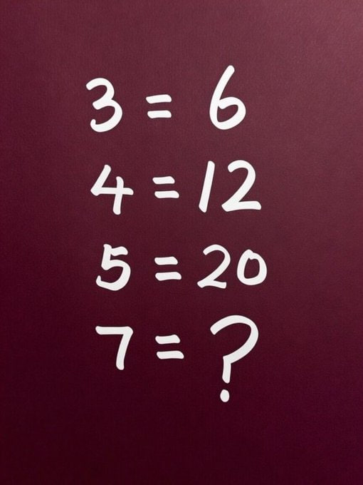 Irina_exh's tweet photo. If you solve this, you're a high-IQ genius.

Can you solve it? https://t.co/miJCgMaDD9