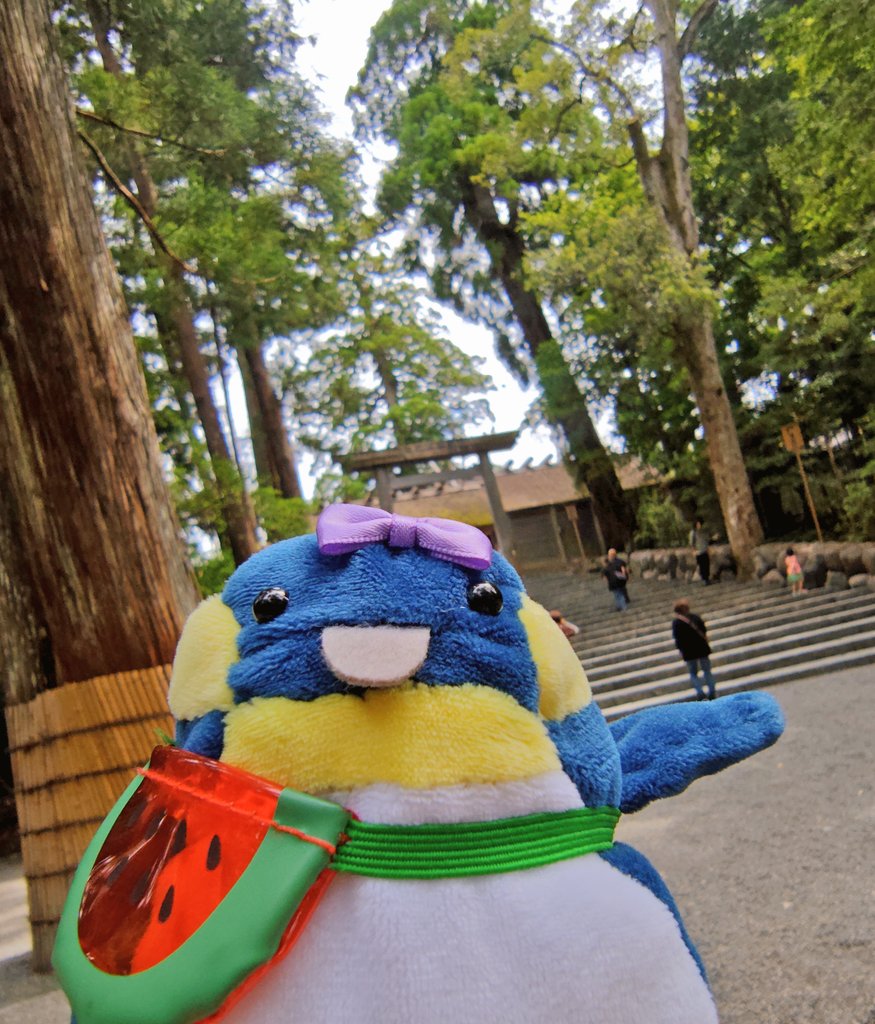 SkyCocomelo's tweet photo. 伊勢神宮内宮からの… https://t.co/RvqORujJ7q