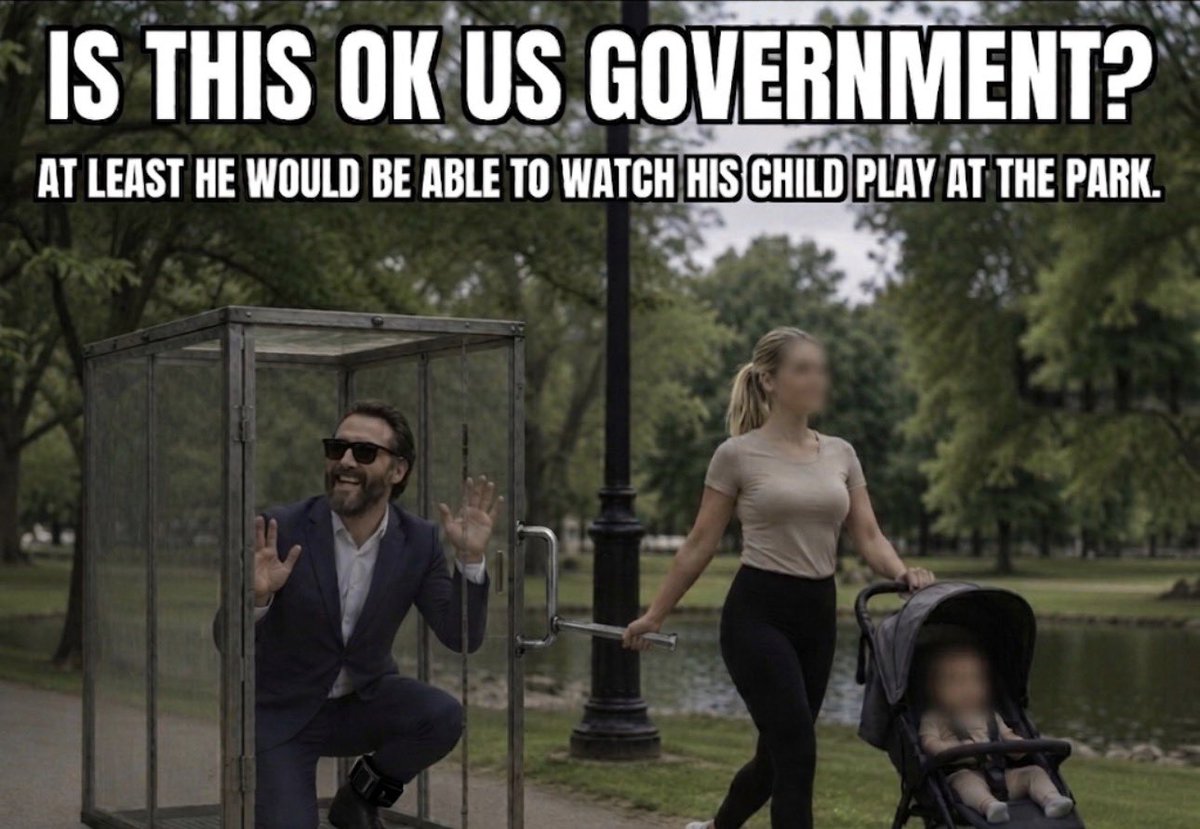 WealthAbsorber's tweet photo. That’s about all Joby weeks and his wife have been able to do since he has been on house arrest for simply being an innovator of a technology the United States government wasn’t prepared for.  

2,384 days without being able to create memories with his family outside of four walls.  Thats too long #FREEJOBY