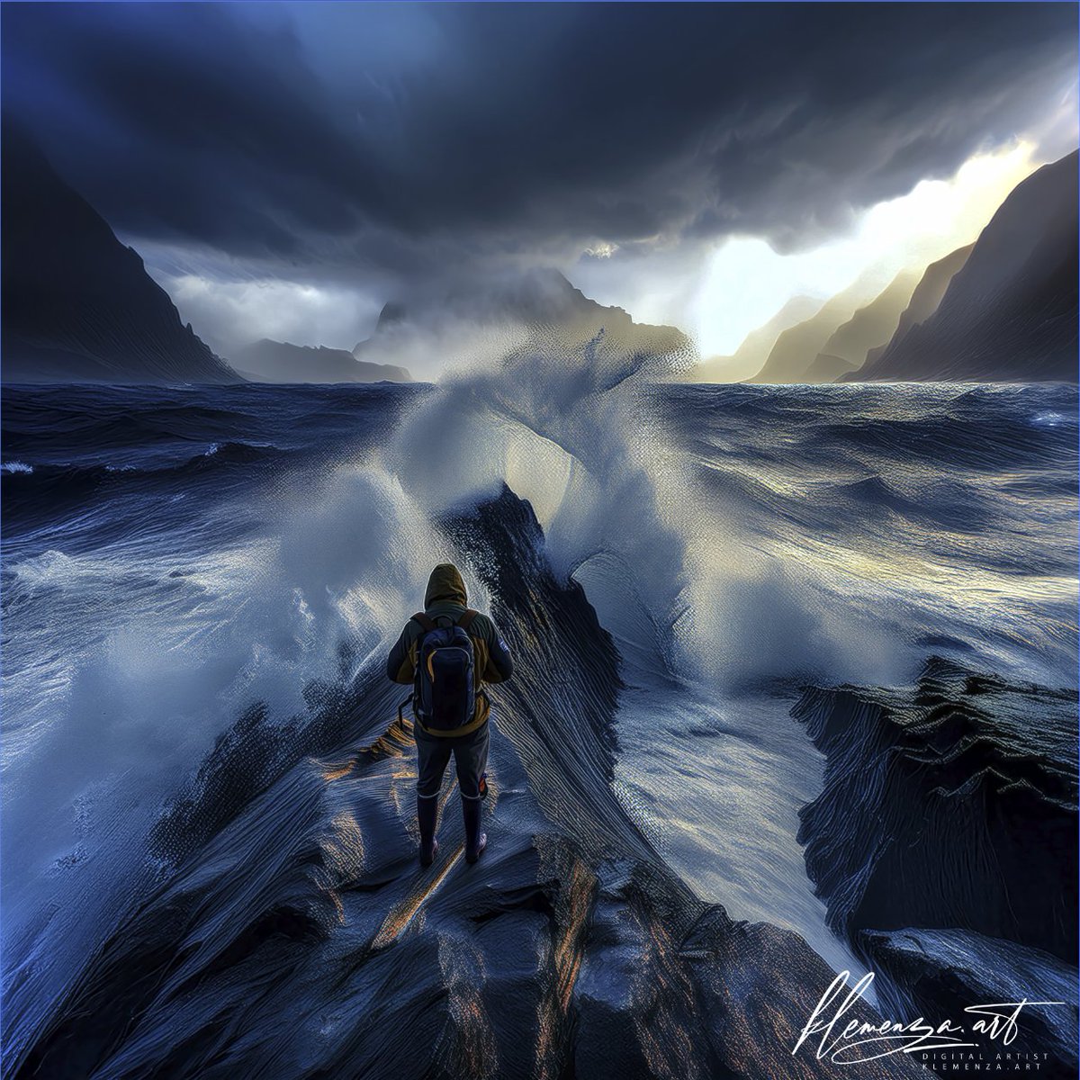 Digi1964Klement's tweet photo. FJORD STORM
WEB: https://t.co/hOOBfWbTeI
Morten Klementsen // klemenza. Bergen. Norway
#digitalart #photography #contemporary #realism #dramatic #sea #landscape #darktones #bluehues #monochromatic #mystical #digitalmanipulation #naturephotography #oceanart #outdooradventure https://t.co/ZdsQCuYVQf