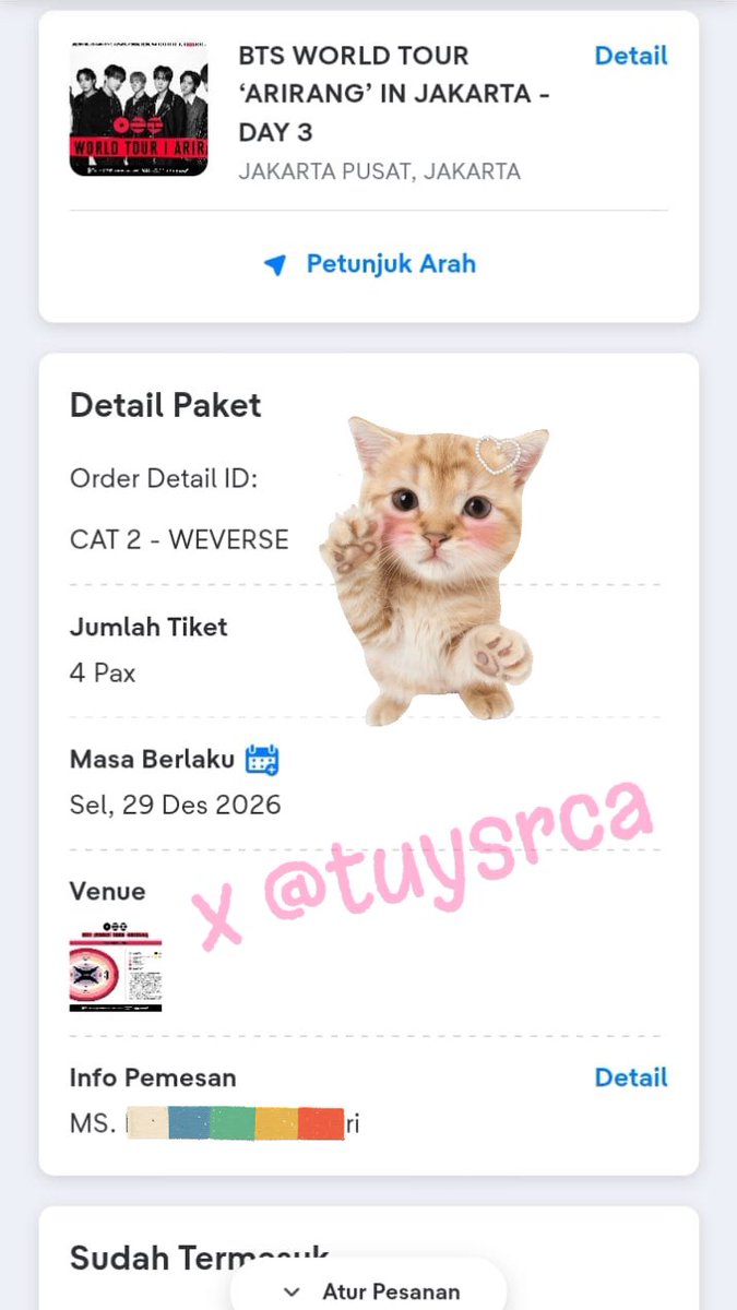 GheAilee's tweet photo. @Aquariuszyy sisa 3 tix ajaa dom sby sda sekitarnya https://t.co/W7pW7CjjEp