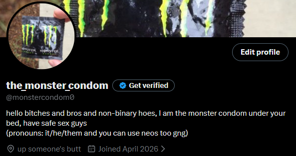 monstercondom0's tweet photo. changed my name slightly https://t.co/y9aMU5s7nk