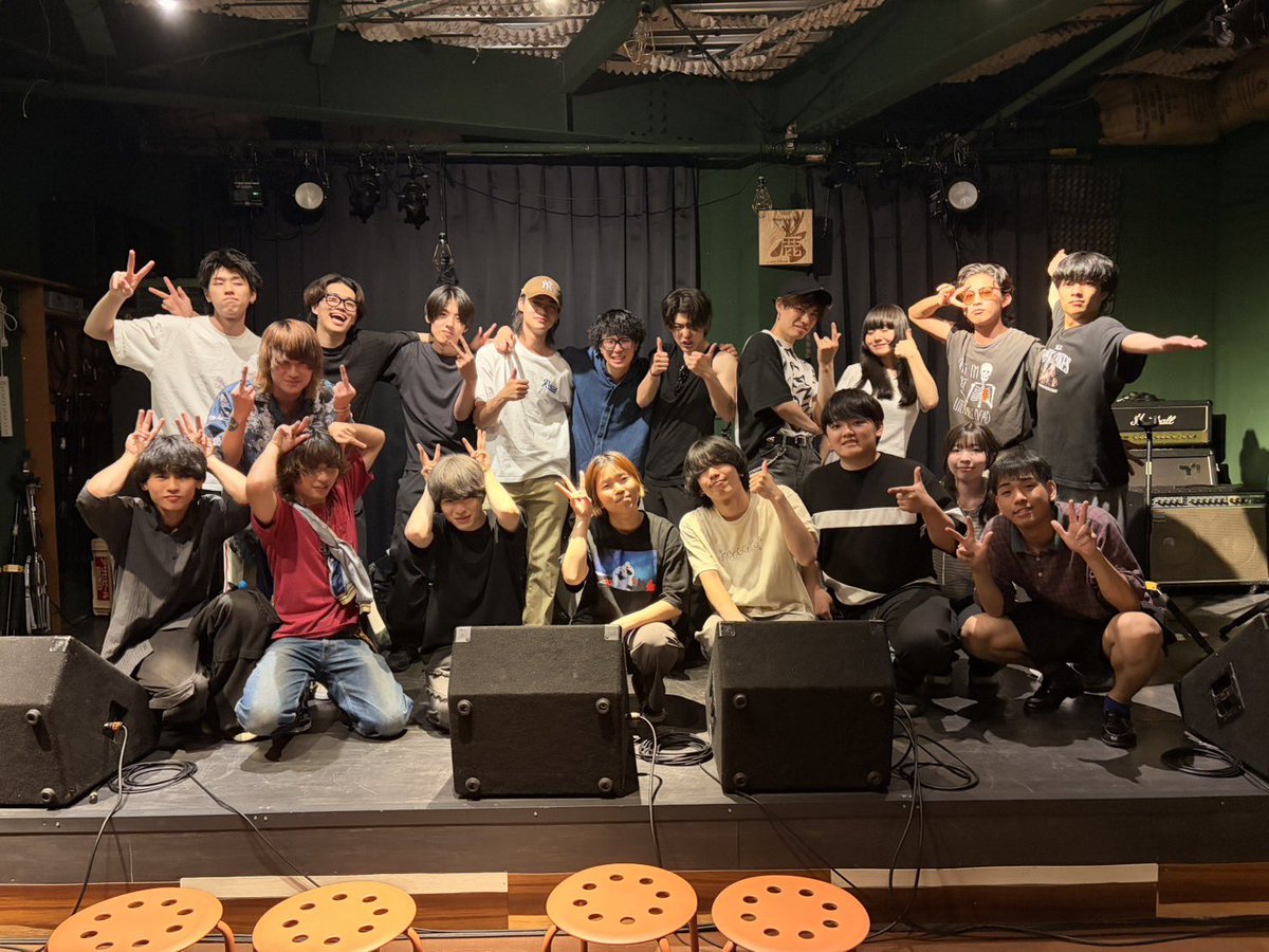 NESSALIO's tweet photo. 2026/6/21山梨シンリャク

初山梨！！初livehouse鹿！
ありがとうございました！！！！
#山梨 https://t.co/osl66oiq3S