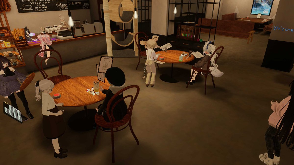 VRC_CafeLibra's tweet photo. 6/16
CafeLibra 第1回目営業
ご来店ありがとうございました☕
たくさんのお客様が来てくださり、とても温かい時間になりました。
今後も皆様にとって居心地いい空間になるように努めますので
またぜひ��っくりしに来てください。

次回は通常営業2回目 7/7(火) 21:00〜です！

#VRC_CafeLibra https://t.co/iQC9iPs6pE