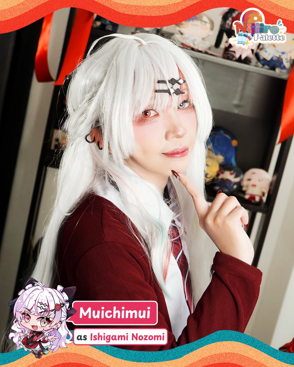 Nijiiropalette_'s tweet photo. Welcome to undergroud~
Super charismatic influencer ada di NIJIIRO CAFE EVENT ?!

Halo semua aku Muichimui yang akan menemani kalian sebagai Ishigami Nozomi dri NIJISANJI JP ✨ 

La Jodasoh Steana~

Buat yang mau ketemu Ishigami Nozomi, silahkan datang ke Nijiiro Palette Thematic Cafe yang akan diadakan di Kapibara Cafe, Jakarta pada tanggal 1 Agustus 2026

Ditunggu kehadirannya, Okyakusama 🍽️
#Nijiiropalette #Nijiirocafe
