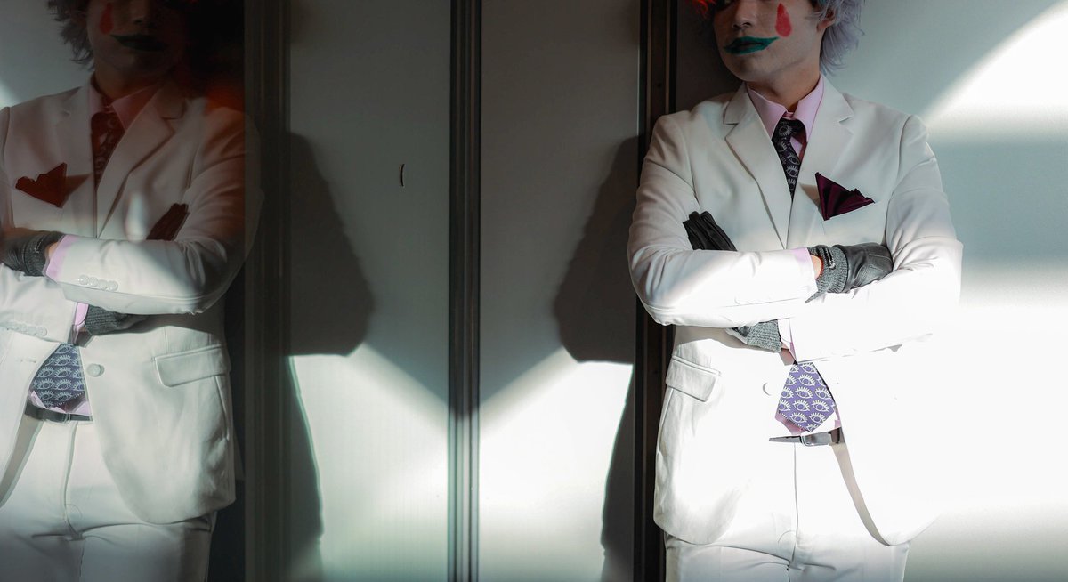 macomacos0808's tweet photo. 【Cosplay】
🌈🕒/🤡🎈
どこから春が巡り来るのか
知らず知らず大人になった

#スタジオLindaLinda
 #桃写日和 https://t.co/ZU34mlndT8