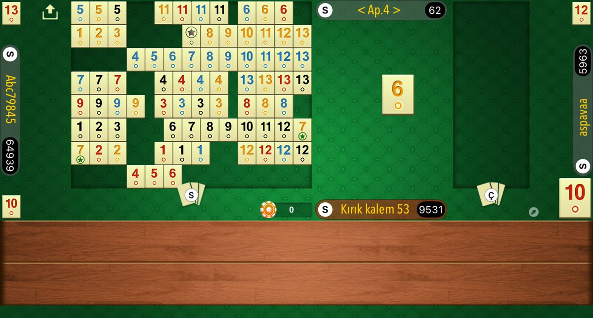 serpils53's tweet photo. Taşlarım: 🎨 tam bir karmaşa. Stratejim: 🤷‍♂️ okey bekle! @adikusgames #Okey101 https://t.co/gzSWrEe4ok https://t.co/MTEq6XiHpt