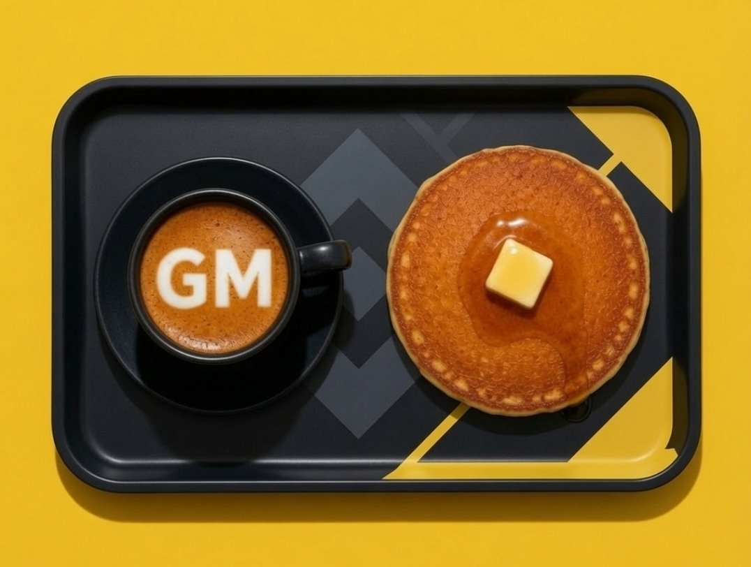 TokenCakey's tweet photo. Good Morning! 
Starting the day the CAKEY way ☕️🥞

#GM https://t.co/V0KoAKjm74