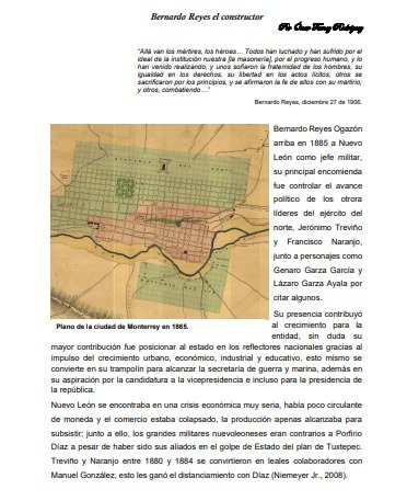 CroniMex's tweet photo. ¿Quién fue realmente Bernardo Reyes? Descúbrelo en el relato de Óscar Tamez en Crónicas Mexicananas, la revista electrónica de la ANACCIM Conoce la modernización urbana que impulsó en Nuevo León, dejando una huella profunda en la historia de la entidad
 https://t.co/mvpzDxg8mI. https://t.co/pMaRlULmff