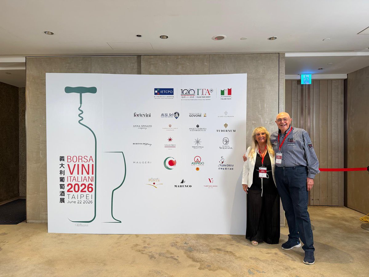 promosiena's tweet photo. Fondazione Promosienarezzo presente alla Borsa vini a Taipei organizzata da ICE Agenzia,22 giugno 2026 https://t.co/kapKoSULjz
