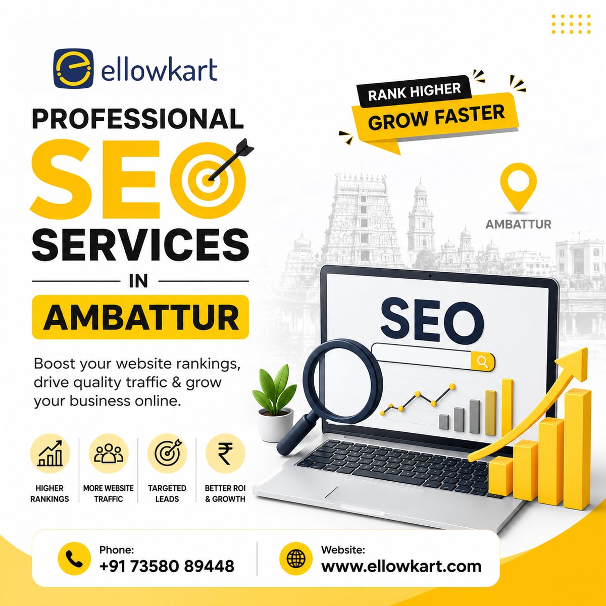 ellowkart's tweet photo. Grow Your Business with Professional SEO Services in Ambattur!

https://t.co/jx8XsxG4gs
https://t.co/fL6qnASYhR

#Ellowkart #SEOServices #SEOInAmbattur #AmbatturBusiness #DigitalMarketing #LocalSEO #GoogleRanking #WebsiteTraffic #BusinessGrowth #SEOExperts #LeadGeneration https://t.co/t1QGiABIxW