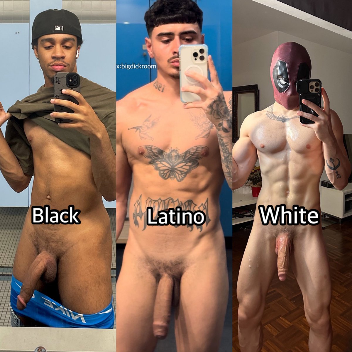 Bigdickroom_'s tweet photo. Which kinda dick you prefer? ⤵️🔞 https://t.co/0tsKUzRPL8