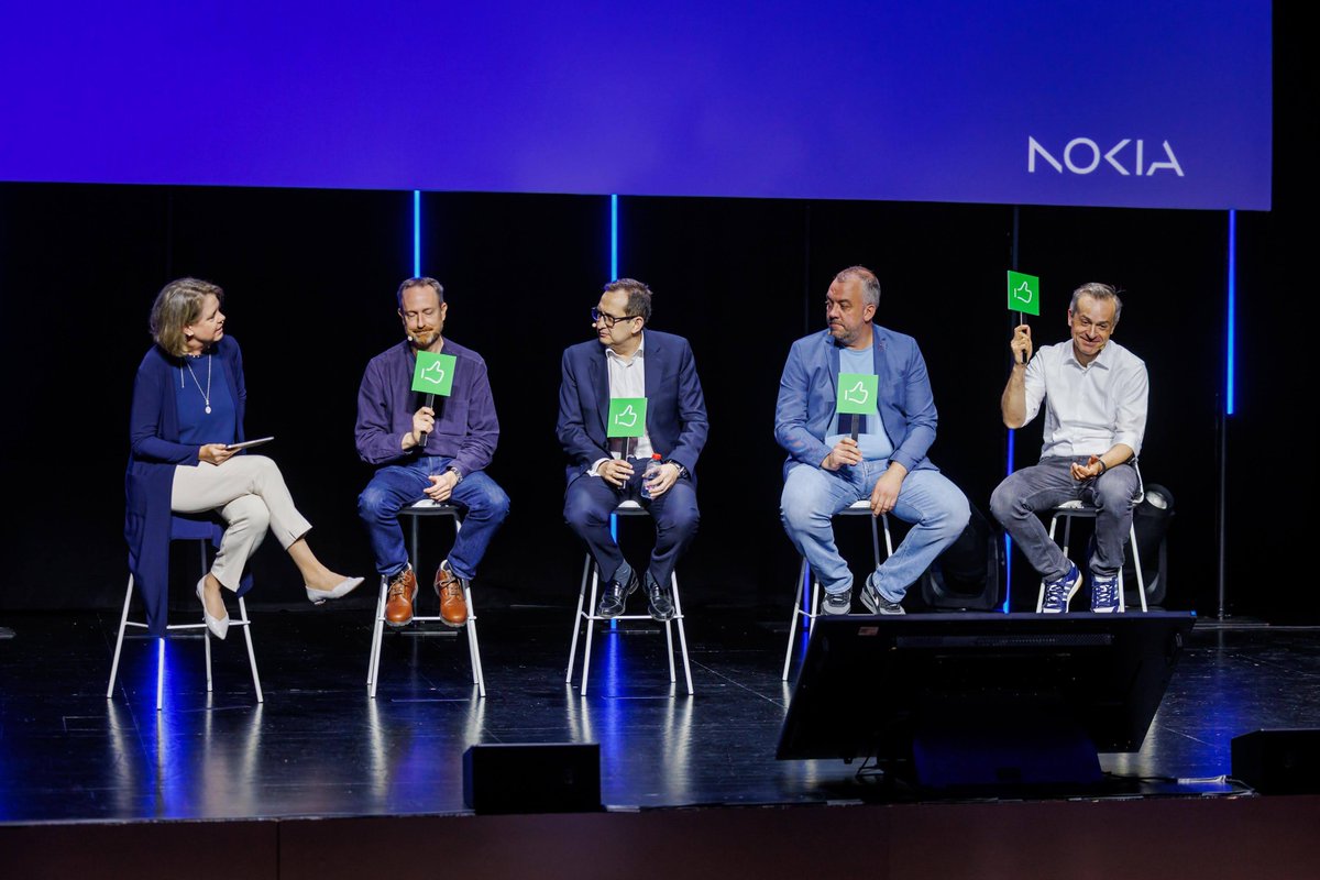 nokianetworks's tweet photo. Thanks to everyone who made #SReXperts EMEA such a great exchange—key themes: scaling for AI, built-in resilience, and automation for speed & simplicity.
#AdvancingConnectivity #IPNetworks https://t.co/YsJumowdsN
