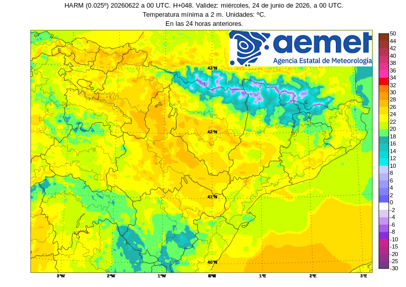 CarlosDezaDeza's tweet photo. Estos dos mapas son brutales...🤭🤭
Para echarse a llorar, vamos.
Fuente: Aemet (Aragón). https://t.co/oY8twnqFmE