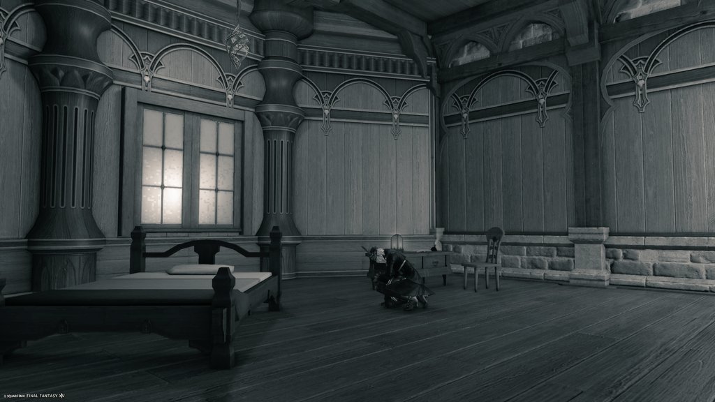 shikigrace's tweet photo. この前の、知人のアドバイス『冒険者は何があるか分からない生活をしているから、部屋には何もない(要約)』を参考に一部屋作ってみました。設置数9。
確かに少ない😅 https://t.co/PMWeSgvggd