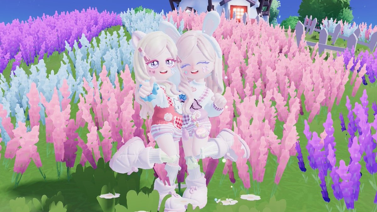 kitty_heatopia's tweet photo. 🫧🎀キティ×マイメロ🎀🫧

愛しのりっちゃんと🫶🏻
服作った後すぐサンリオコラボて
タイミング神すぎたଘ(◍ö◍)ଓ

#heatopia #ハートピア 
#サンリオ #キティ #マイメロ
#twins #双子 #おそろい https://t.co/oIIfqfG4LH