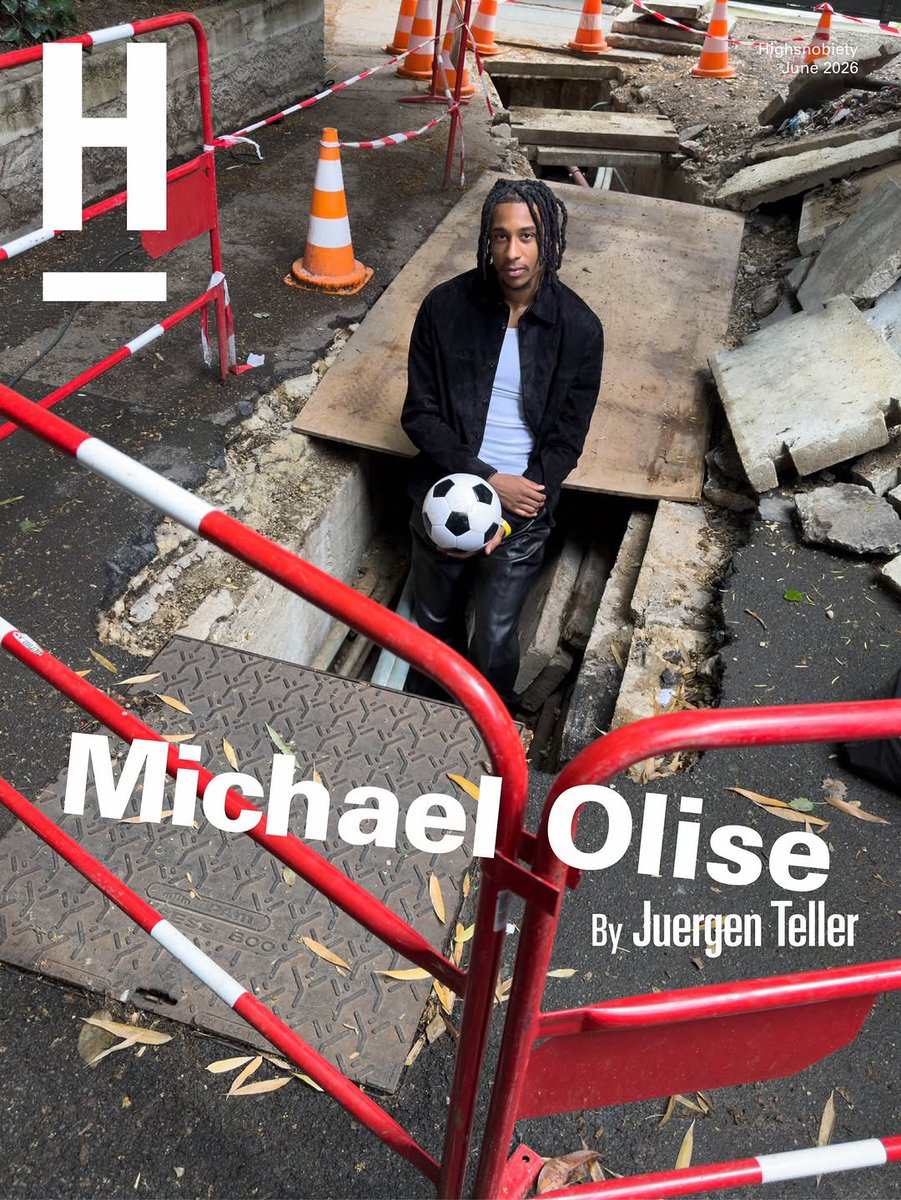 NoteSphere's tweet photo. Michael Olise Photographed by Juergen Tellers for Highsnobiety magazine. 2026. https://t.co/6wSrw6PMAe