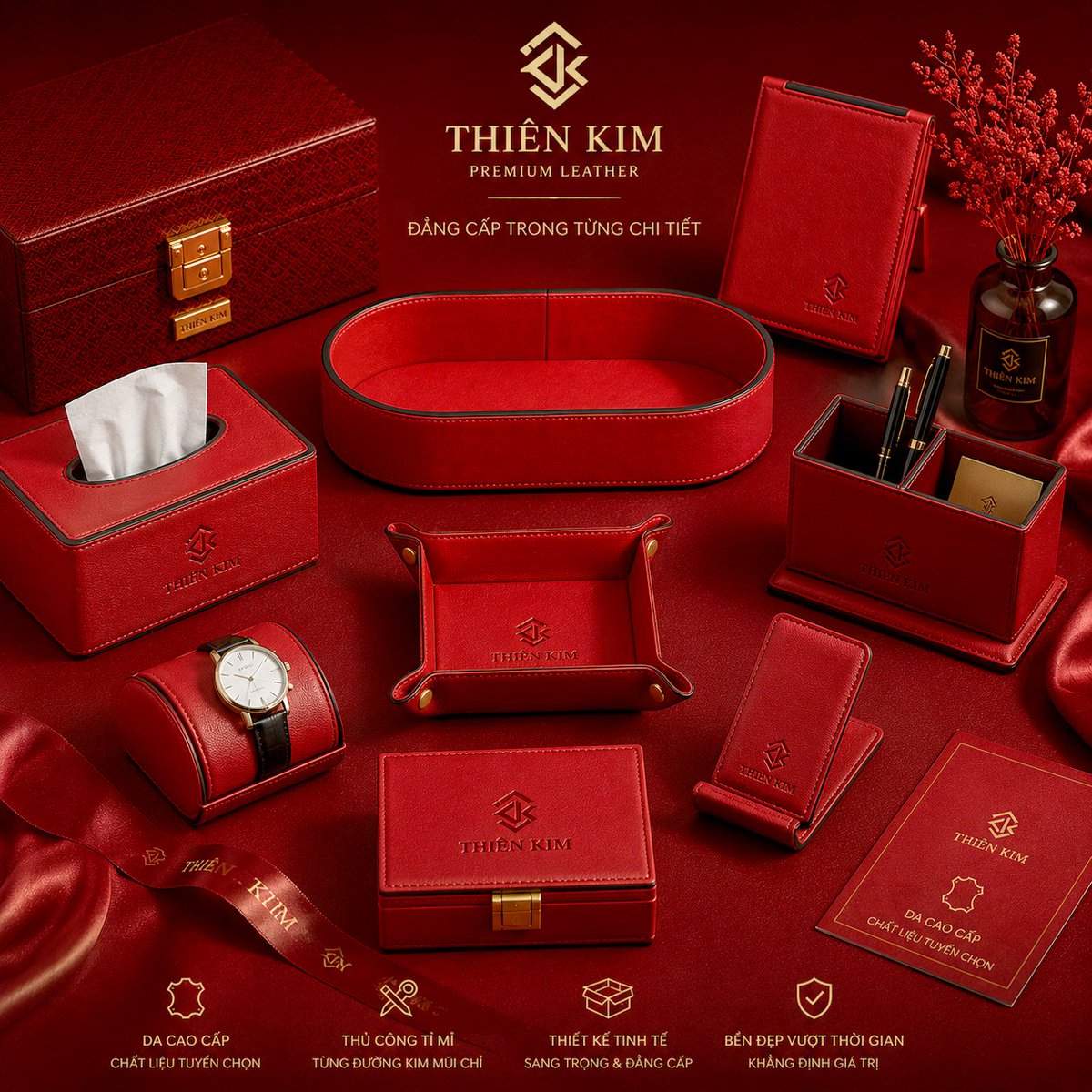 CONGTYTHIENKIM's tweet photo. ✨ KHAY ĐỰNG SẢN PHẨM CAO CẤP – NÂNG TẦM GIÁ TRỊ THƯƠNG HIỆU ✨

📞 Hotline: 0932 032 827 – 0934 165 827
🌐 Website: https://t.co/X31wsVbTe1

Thiên Kim – Chuyên sản xuất khay da, hộp da cao cấp theo yêu cầu https://t.co/Kh78qnPtoT