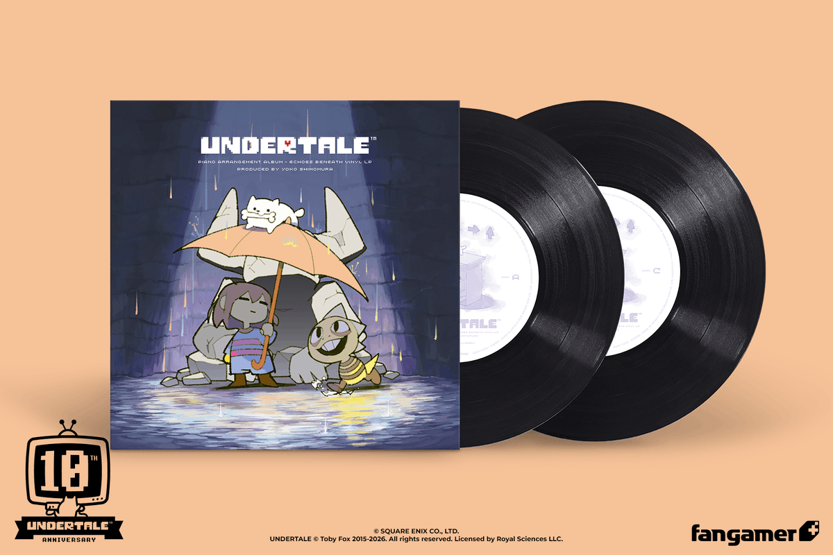 UNDERTALE × SQUARE ENIX 10周年を記念したSQUARE ENIXとのコラボCDが