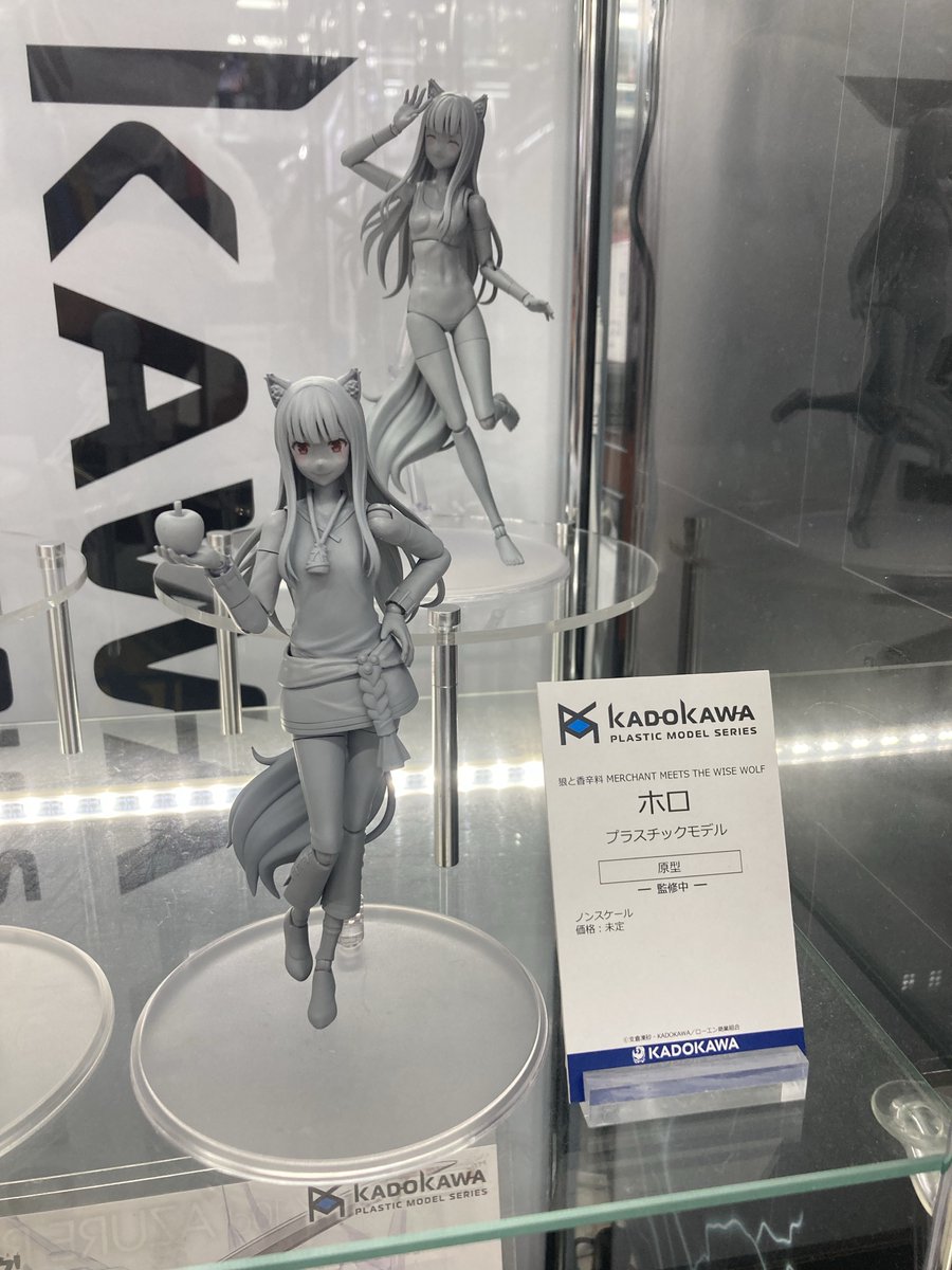 ただいま展示中📢6月24日(水)まで／ #KADOKAWA PLASTIC MODEL SERIES