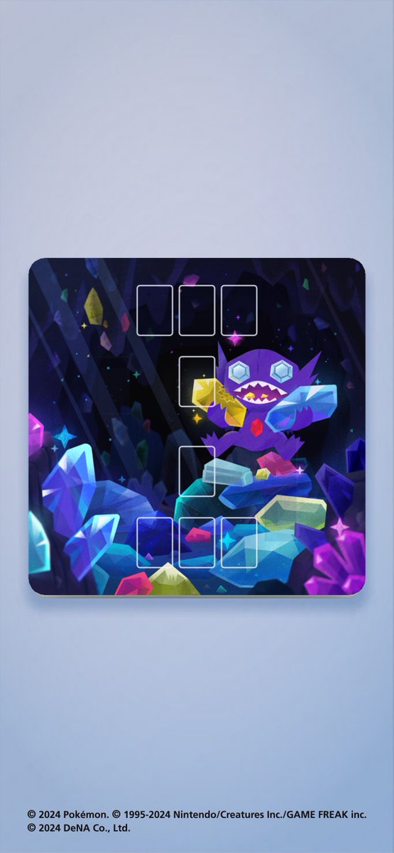 mikikudo_p's tweet photo. 【お仕事】
『Pokémon Trading Card Game Pocket』内にてGET可能な、ヤミラミのプレイマット、デッキシールド、コレクションファイル、コレクションボードを作画させていただきました💎
#ポケポケ https://t.co/ymhstYKUkC